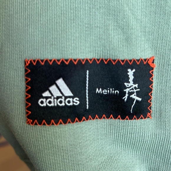 Like New Adidas x Meilin Green Sweatshirt - Picture 3 of 5